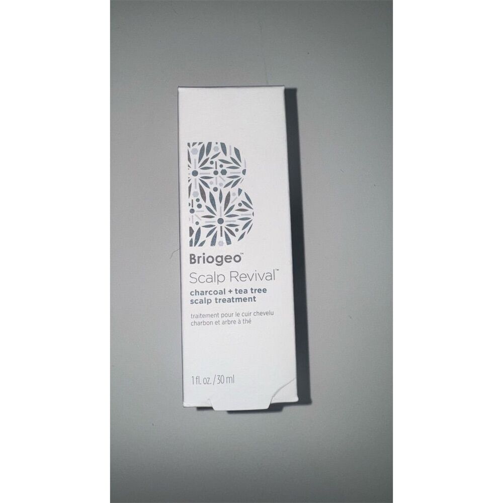 Briogeo Scalp Revival Charcoal Tea Tree Treatment 1 oz Vegan Serum